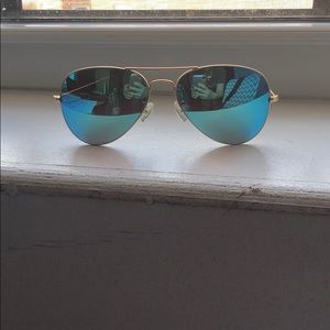 Aqua Swiss aviators